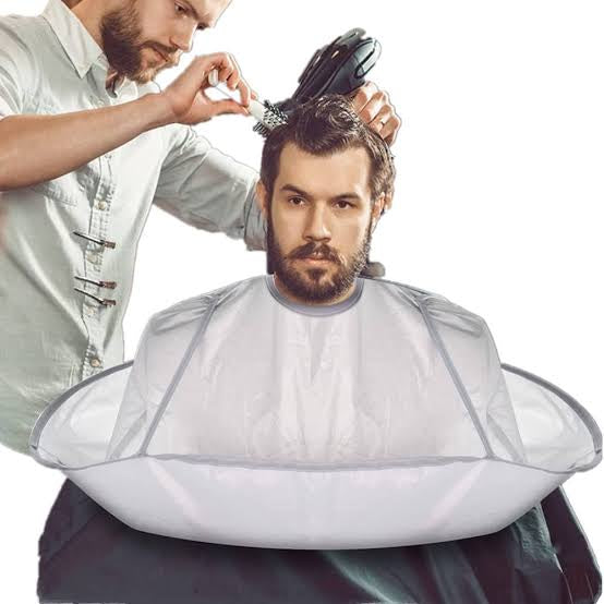 Hairdresser Cutting Cape