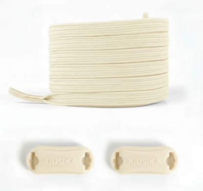 Adaptive ‘No Tie’ Elastic Shoelaces — with Buckle