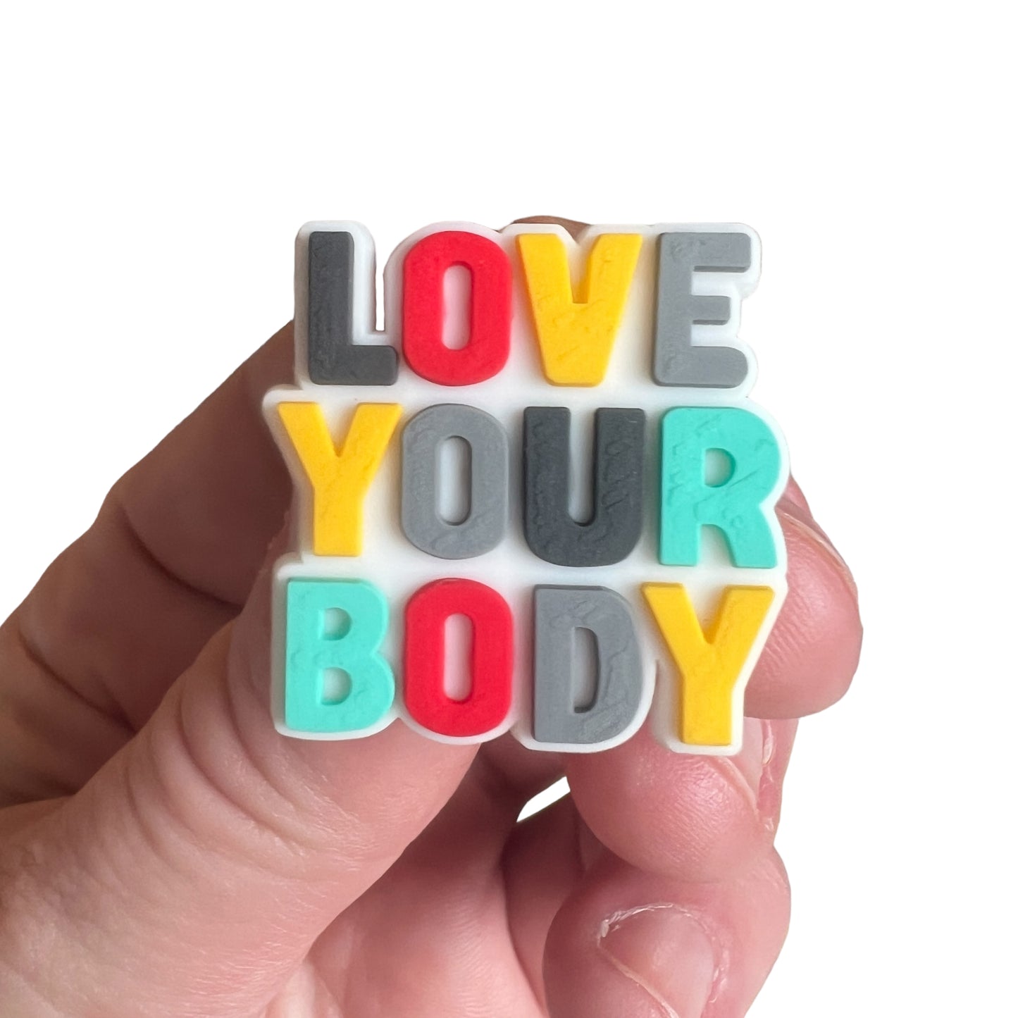 Jibbits Shoe Charms — Love Your Body