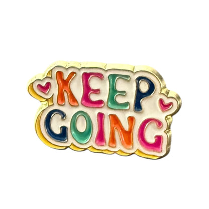 Pin — Keep Going