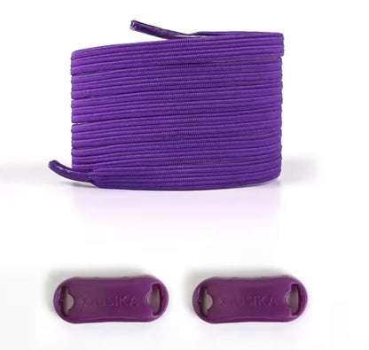 Adaptive ‘No Tie’ Elastic Shoelaces — with Buckle