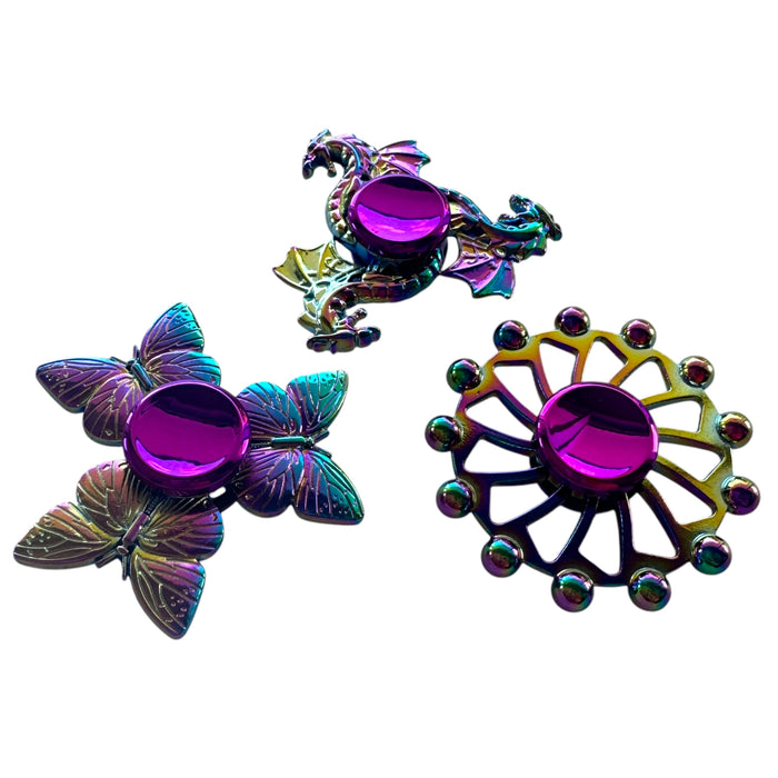 Fidget — Metallic Fidget Spinner