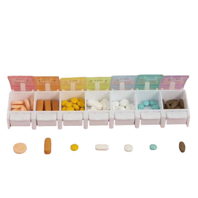 7 Day Pill Box — Compact Daily Dose