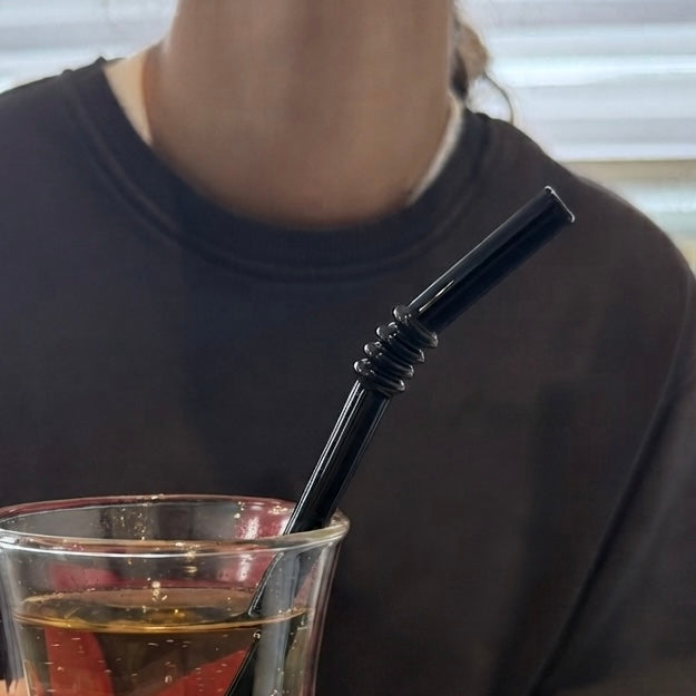 Curved Glass Straws