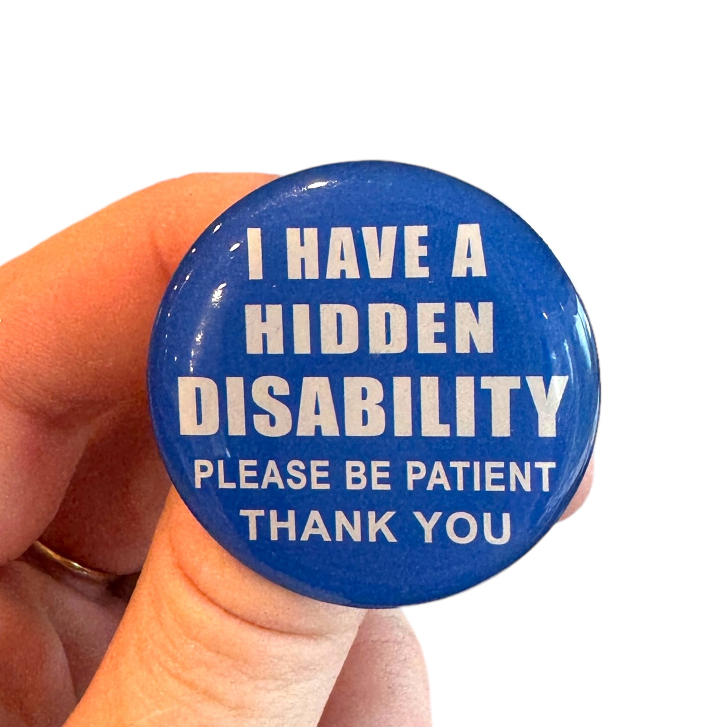 Pin — ‘I have a hidden disability’