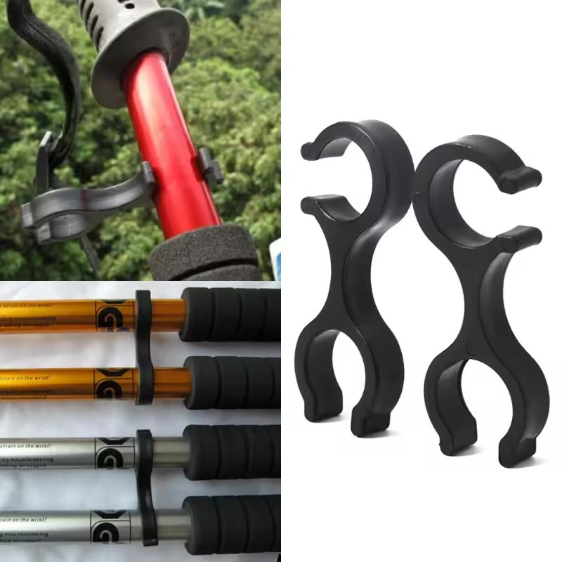 Walking Stick / Crutches Clip (2 Piece)