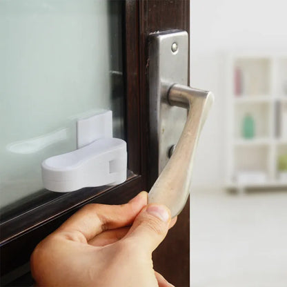 Safety Clip for Doors, Ovens, and Handles