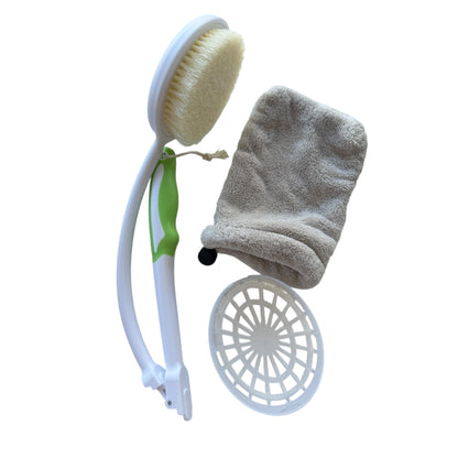 Folding Back Shower Brush