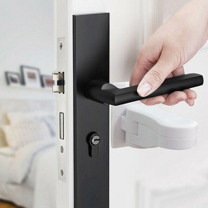 Safety Clip for Doors, Ovens, and Handles