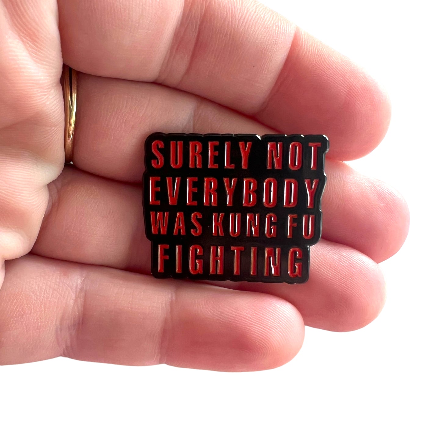 Pin — 'Surely everybody was not kung fu fighting’
