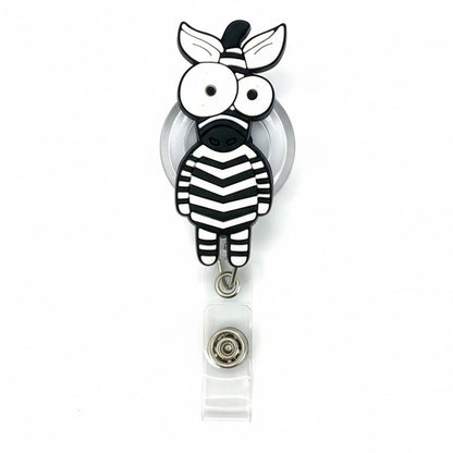 Zebra — Retractable Badge Holder (Nurses)