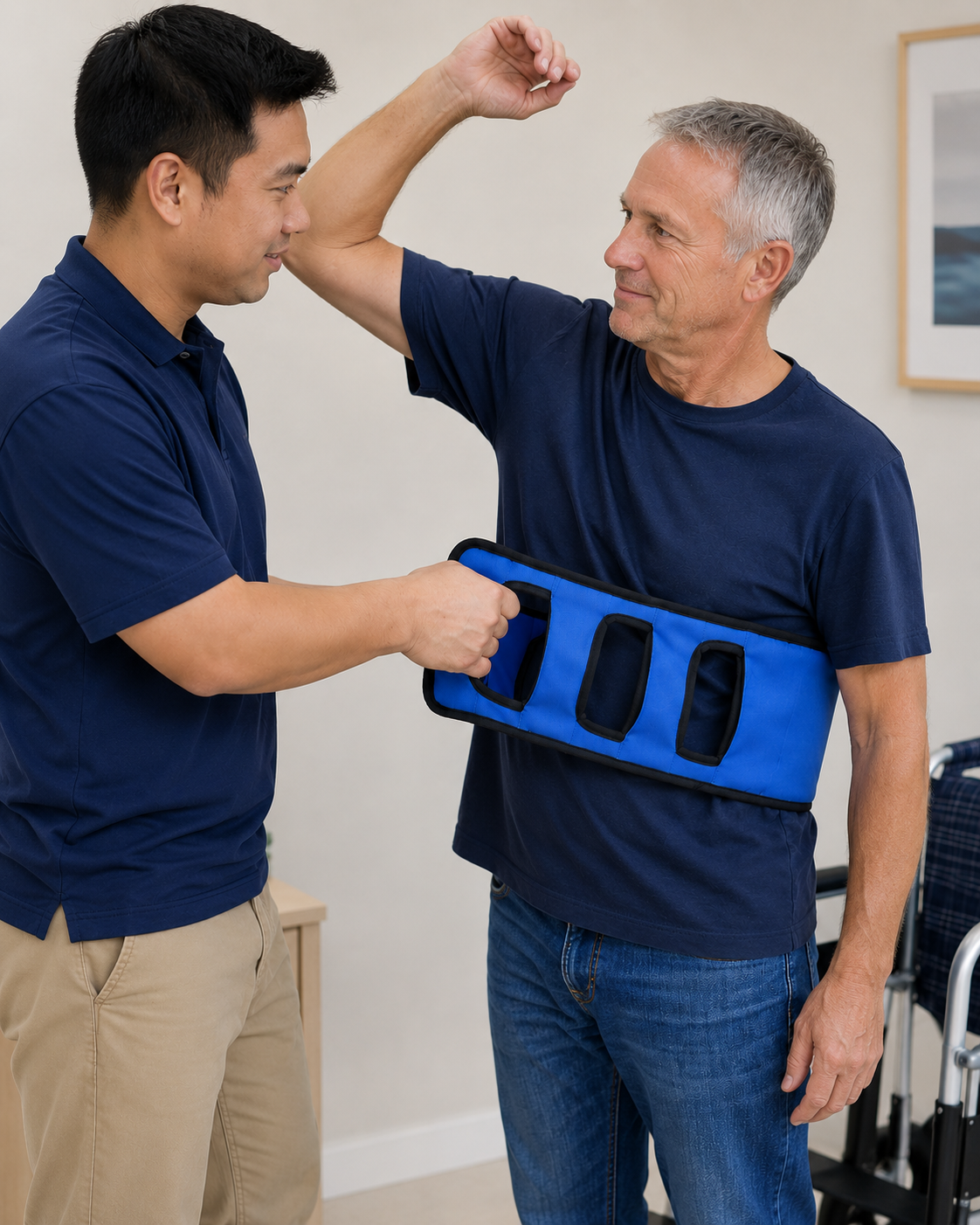 Patient Transfer Assistive Belt