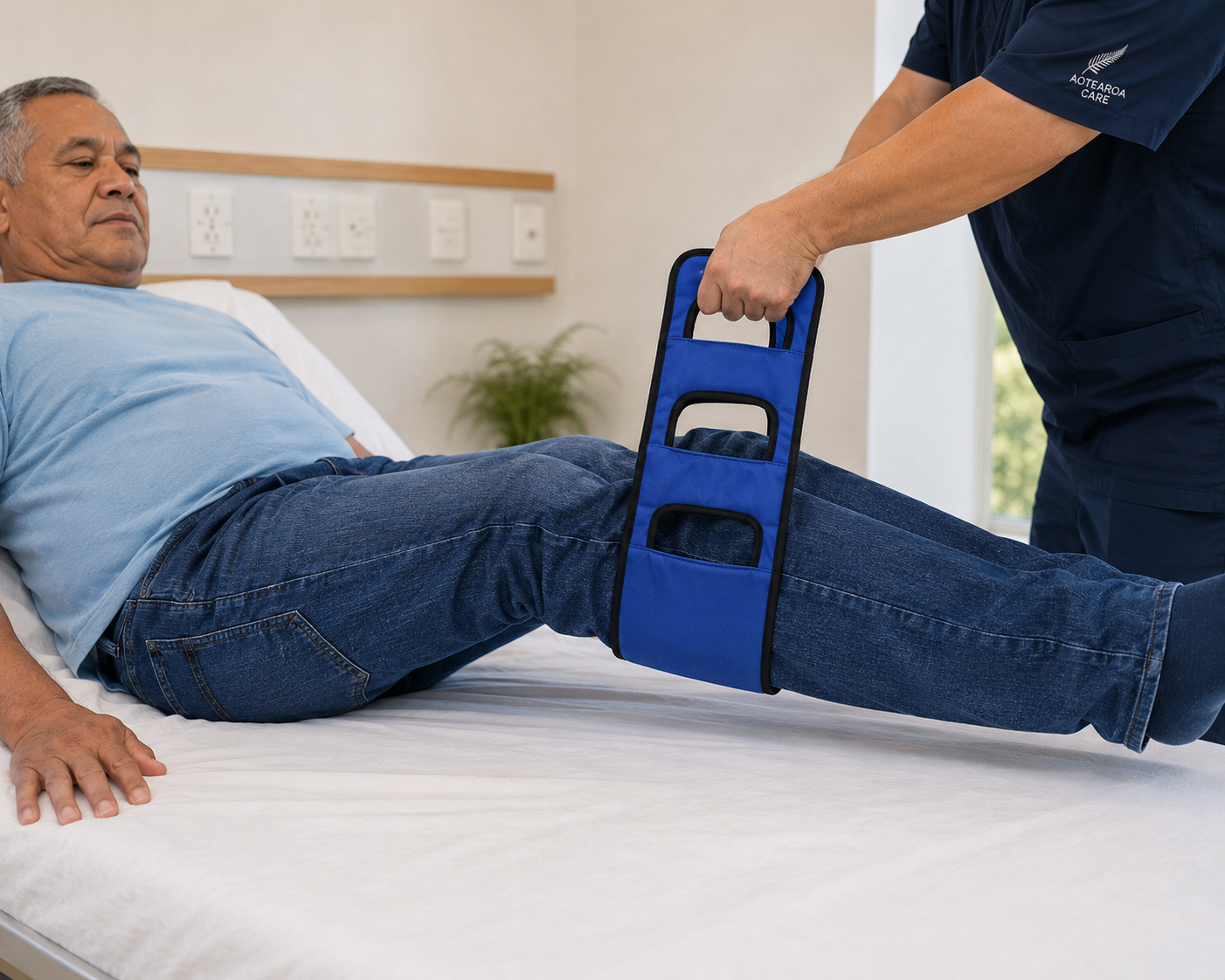 Patient Transfer Assistive Belt