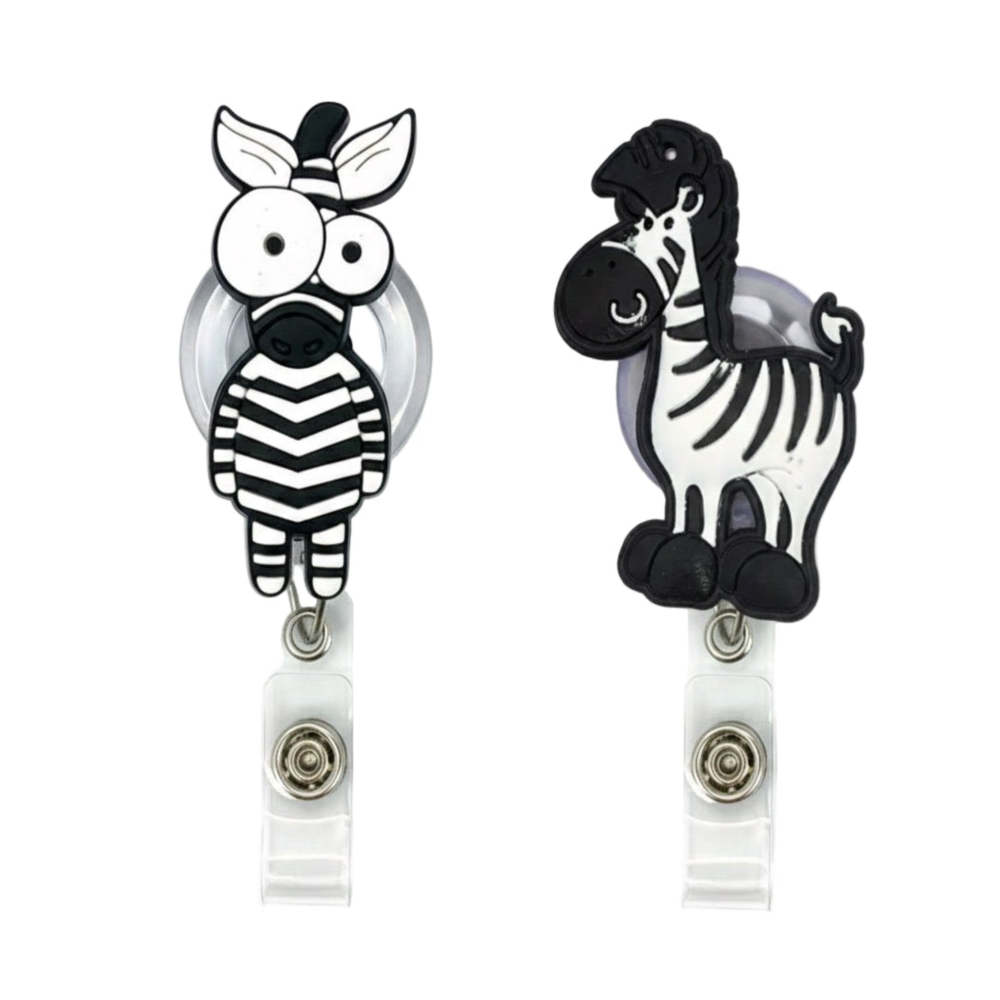 Zebra — Retractable Badge Holder (Nurses)