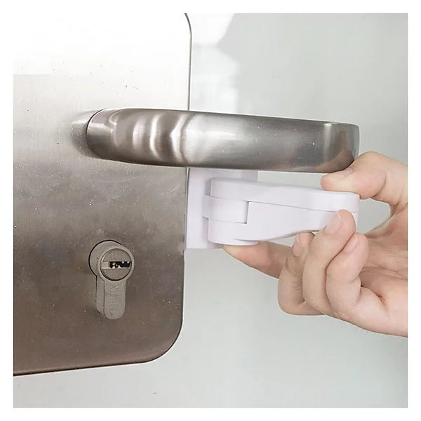 Safety Clip for Doors, Ovens, and Handles