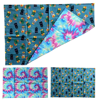 Designer Pillowcases (Dual Cotton + Flannelette)