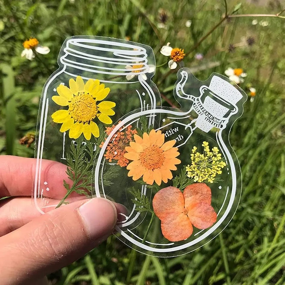 DIY Handmade Dried Flower Bookmark