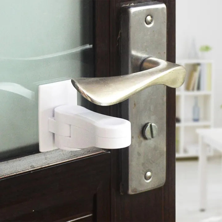 Safety Clip for Doors, Ovens, and Handles
