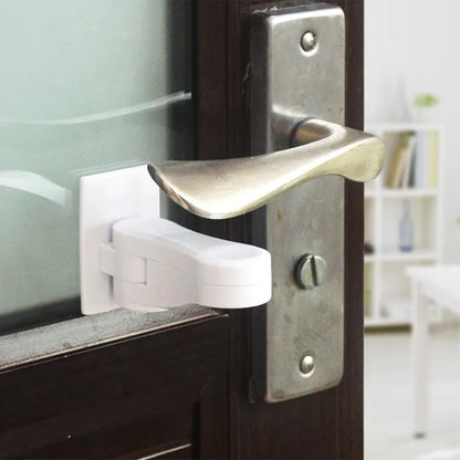 Safety Clip for Doors, Ovens, and Handles