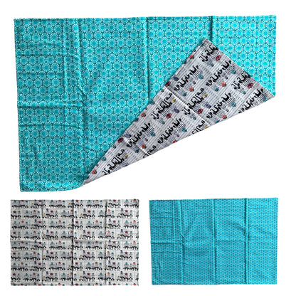 Designer Pillowcases (Dual Cotton + Flannelette)