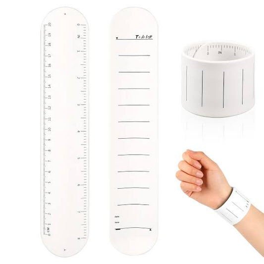 Reusable Memo Slap Wrist Band