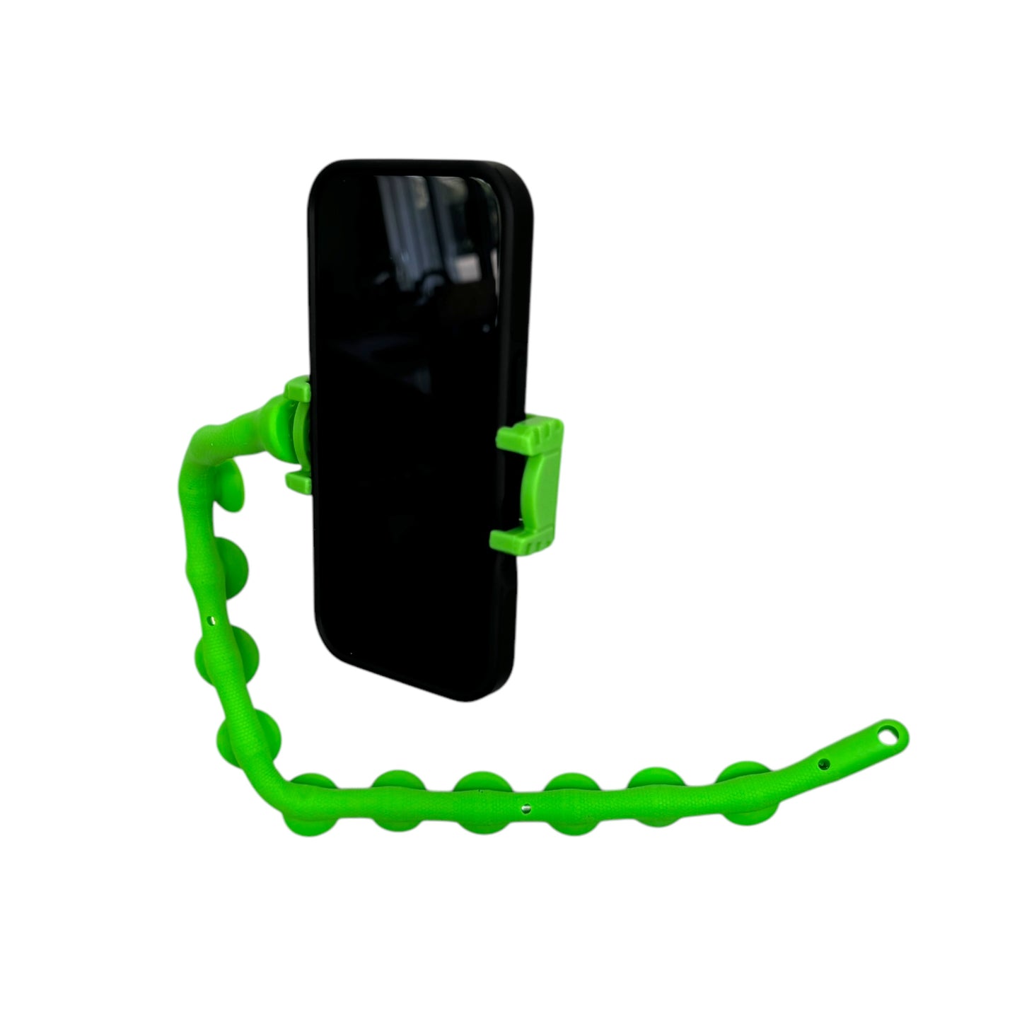 Suction + Wrap Wire Phone Clamp + Holder