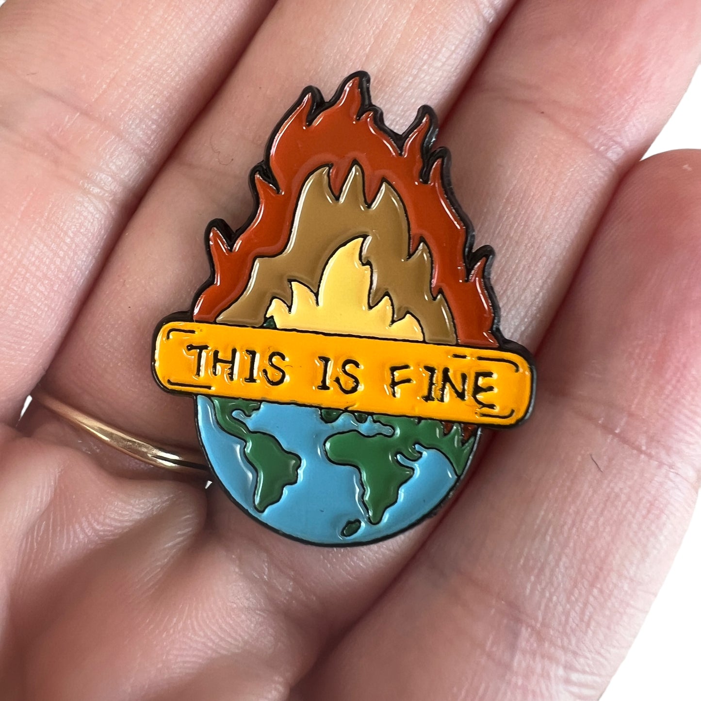 Pin — Planet Earth ‘This is Fine’