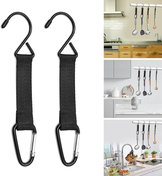 Multipurpose Carabiner with Hook