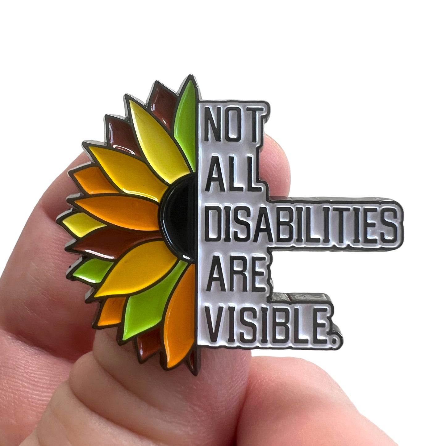 Pin — Not All Disabilities Are Visible Flower