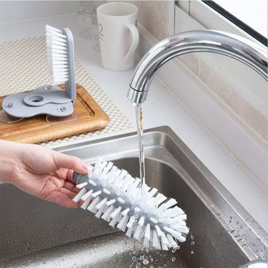 Suction Kitchen Dish Brush