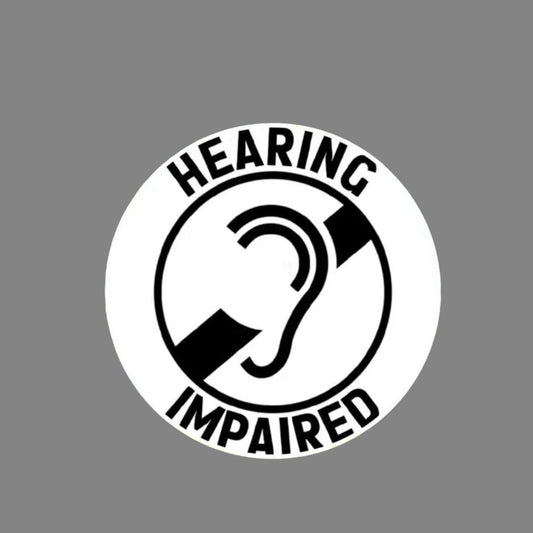 Sticker — Hearing Impaired