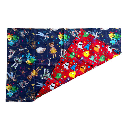 Designer Pillowcases (Dual Cotton + Flannelette)