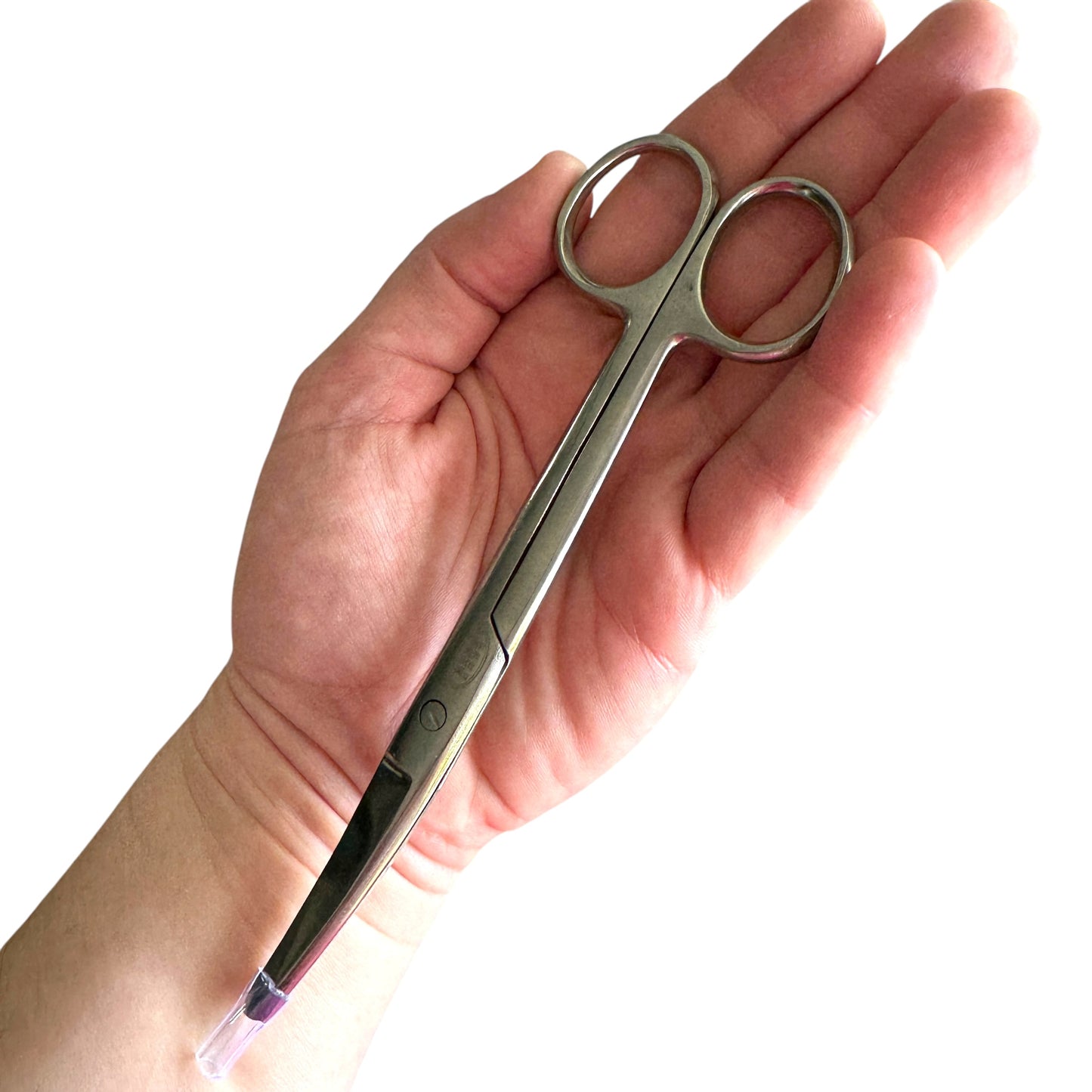 Curved Scissors — For Ostomy Users / Ostomates