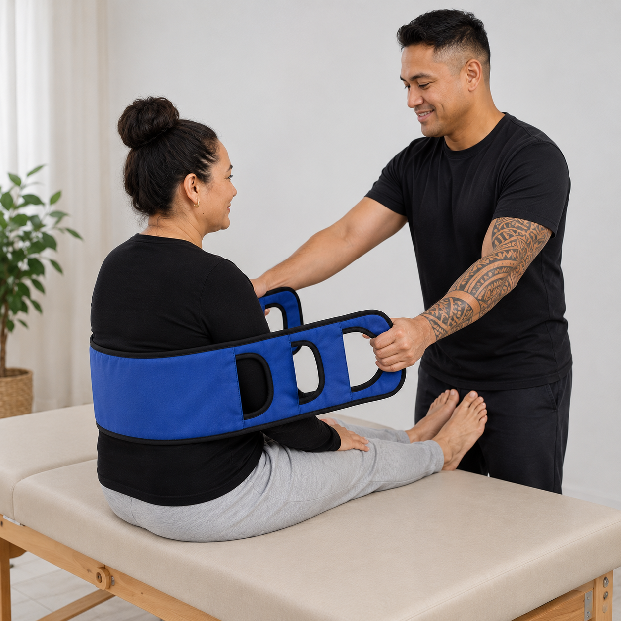 Patient Transfer Assistive Belt