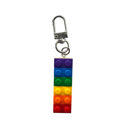 Keyring — Rainbow Brick