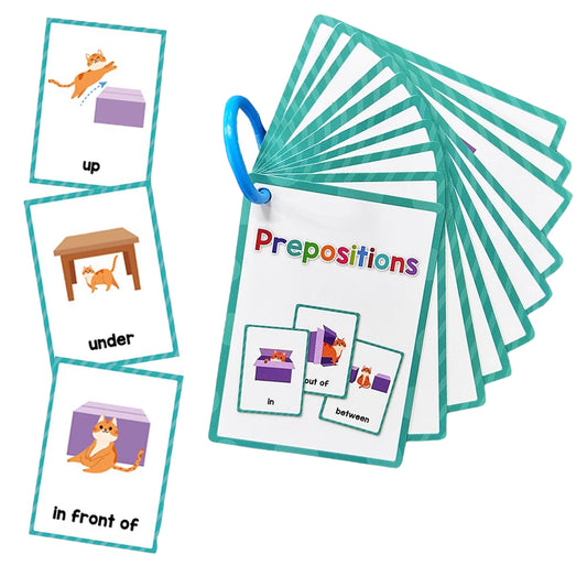 Communication Cards — Prepositions
