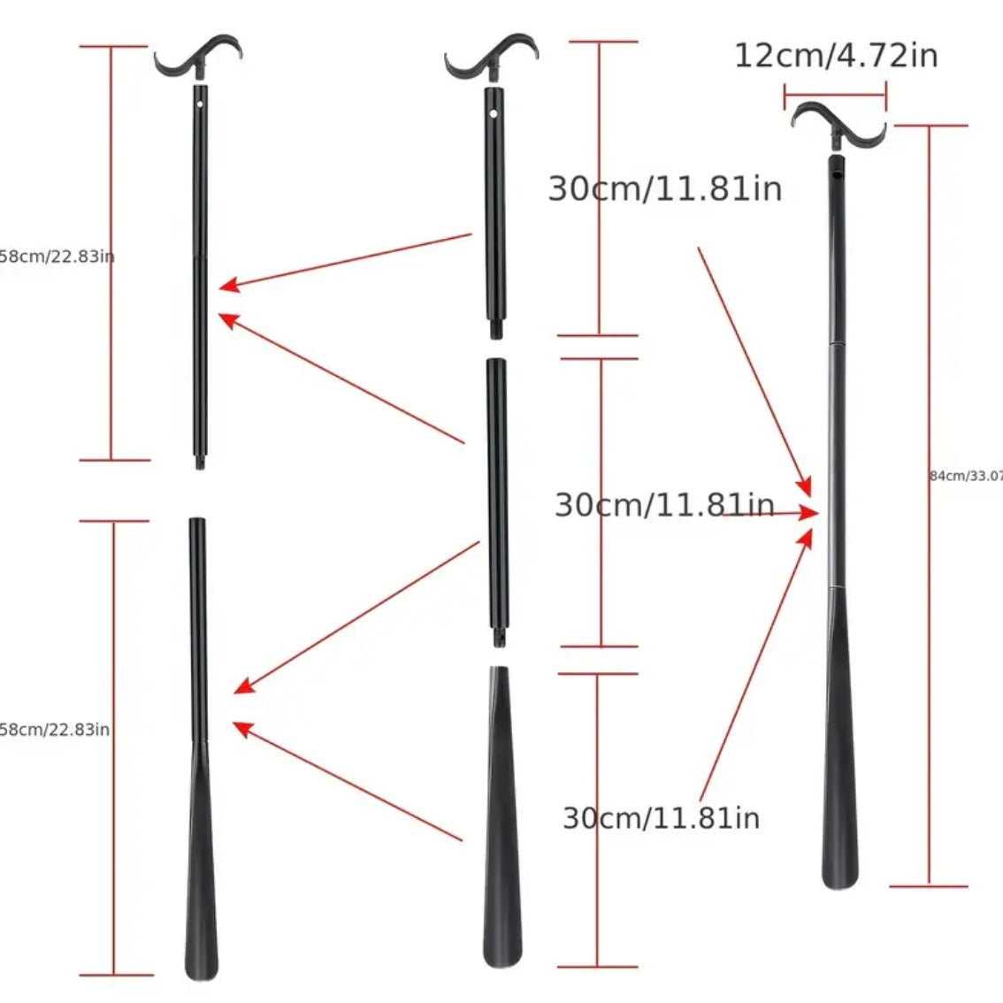 Dressing Aid Stick (Compact)