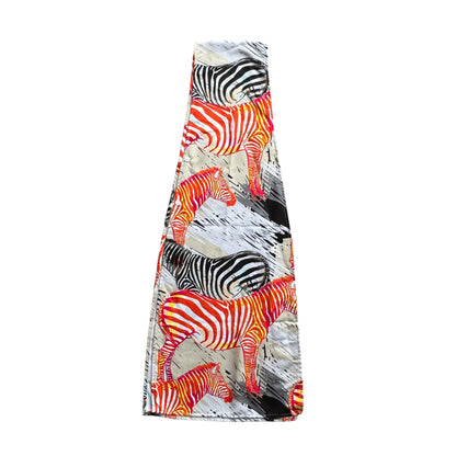 Adult Dignity Scarf — Zebra