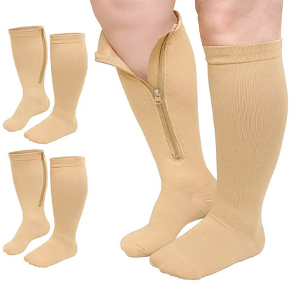 Compression Socks with Zipper (toeless)