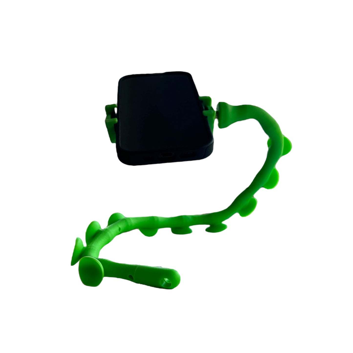 Suction + Wrap Wire Phone Clamp + Holder