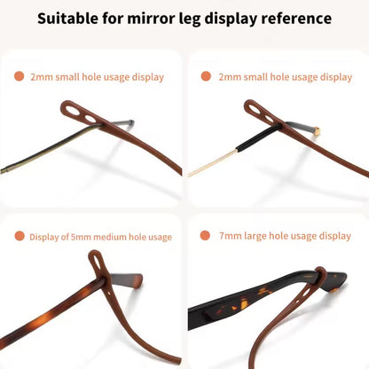 Adjustable Silicone Glasses Lanyard