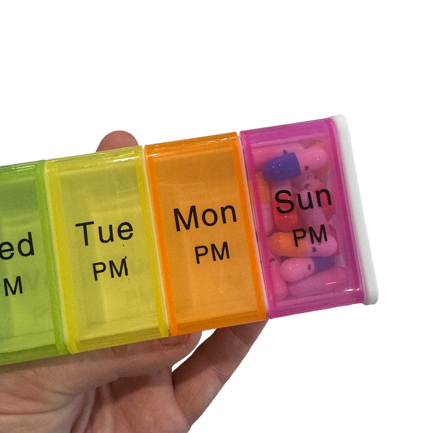 7 Day Pill Box — 2x Day — Jumbo Box