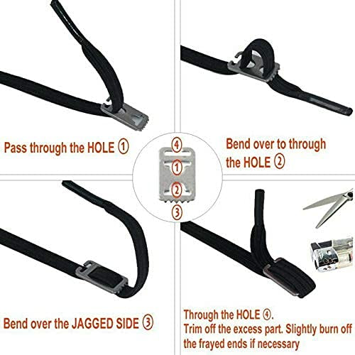 Shoelaces - No-tie Invisible Anchor Clips