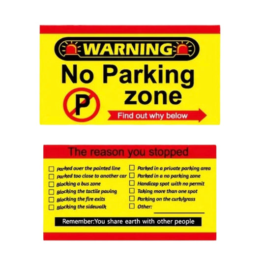 Cards — ‘No Parking Zone’