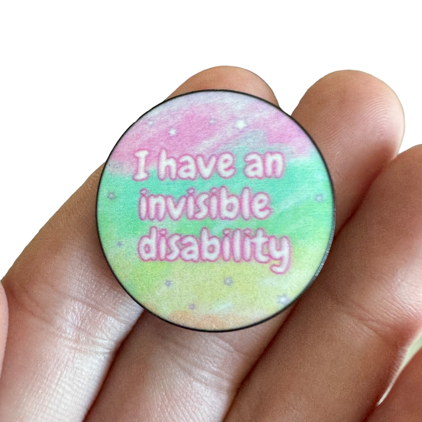 Pins  — 'I have an invisible disability’