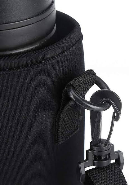 Neoprene Water Bottle Holder + Strap