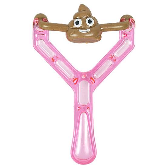 Catapulting Poop Emoji