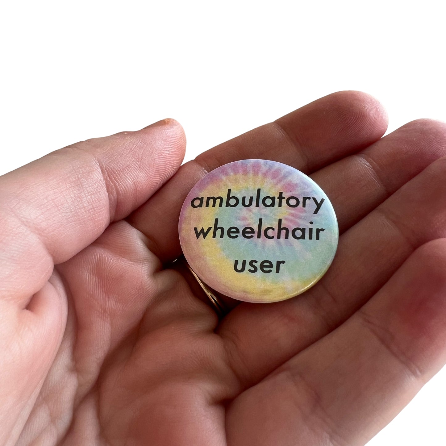 Pins  — ‘Ambulatory Wheelchair User’