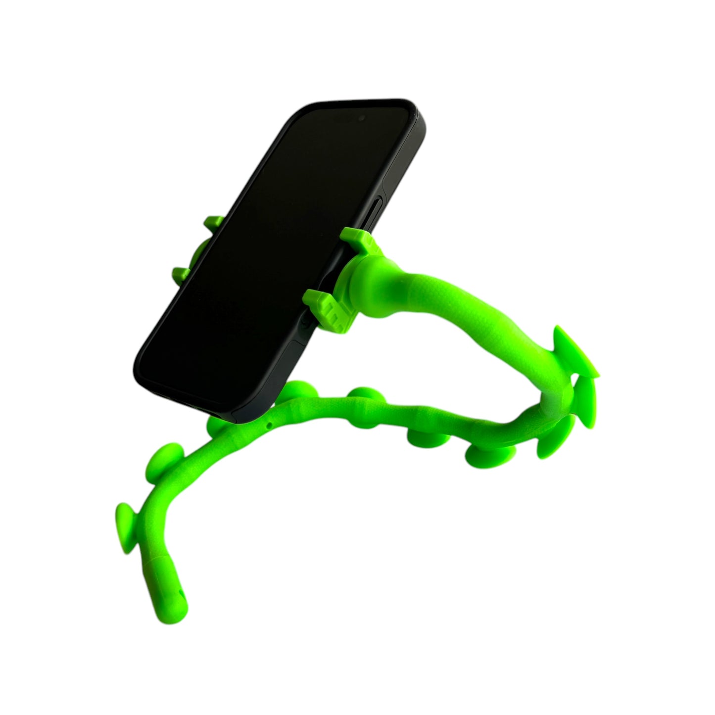 Suction + Wrap Wire Phone Clamp + Holder