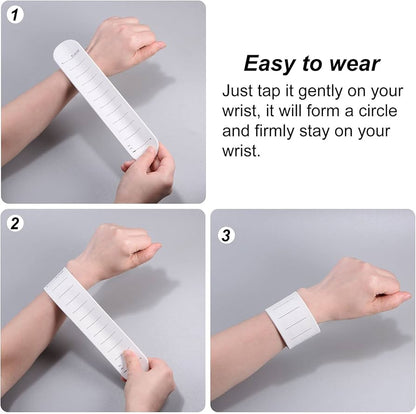 Reusable Memo Slap Wrist Band